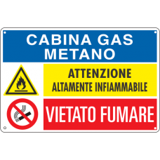 cartello cabina gas metano cabina gas metano cabina gas metano 4